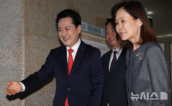 국민의힘 찾은 <b>미셸 스틸</b> <b>주미 대사</b>