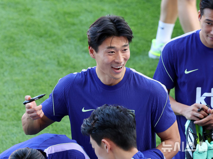 '국가대표 골잡이' <b>조규성</b>, 회복 필요→선수 보호 차원 <b>소집 해제</b>