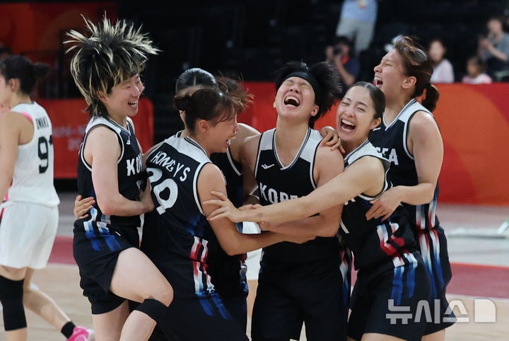 12년 만에 女농구 한일전 금메달! 순간 시청률 19.3% 뚫었다