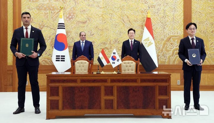 친환경 선박 쥐고 이집트로... 韓 경제영토 북아프리카까지 확장