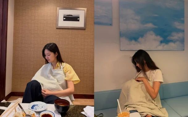 <b>최유화</b>, <b>공공장소 모유</b> 눈길…"세상의 모든 엄마 파이팅"