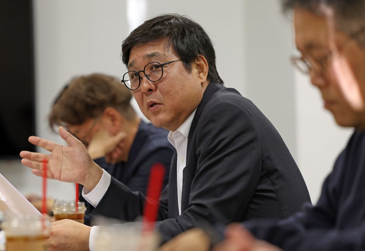 [서울=뉴시스] 최휘영 문화체육관광부 장관이 14일 서울 종로구 국립현대미술관 서울에서 열린 문화예술정책자문위원회 웹툰 분과 제4차 회의에서 발언하고 있다. (사진=문화체육관광부 제공) 2026.10.14. phot