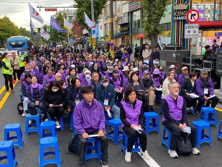 <b>이태원참사</b> 유가족·시민, <b>4주기</b> 추모기도회 열어