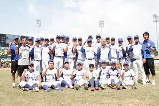 ‘유종의 미’ 끝까지 싸운 韓청소년야구, 中 잡고 3위