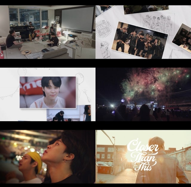 BTS <b>지민</b> ‘<b>클로저</b> 댄 디스’…지난 10년 담은 MV 공개