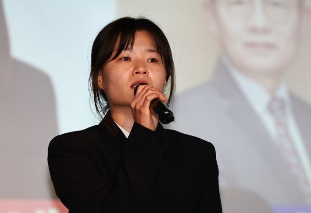 ‘반미단체 활동’ 논란 전지예, 野 <b>비례</b> <b>후보</b> 자진사퇴