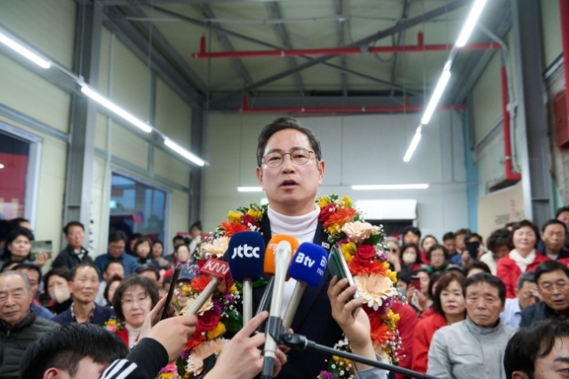 지난 4·10 총선에서 부산 남구에 출마해 재선에 성공한 박수영 의원. 박 의원실 제공