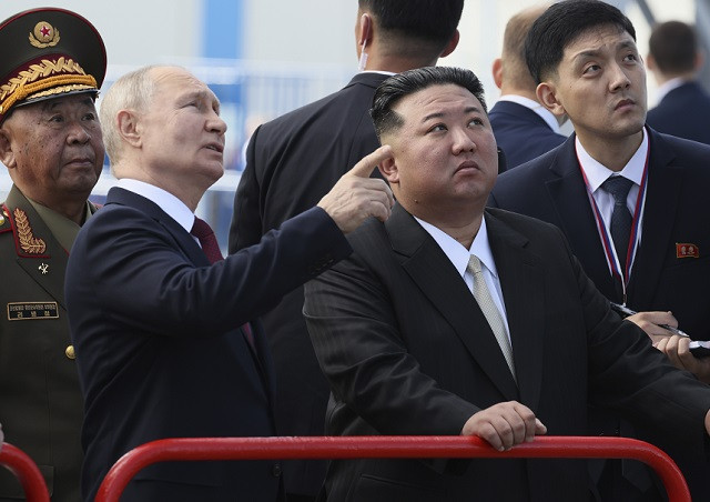 Vladimir Putin, President of Russia, who met with Kim Jong-un, North Korean head of state in September 2023. AP News
