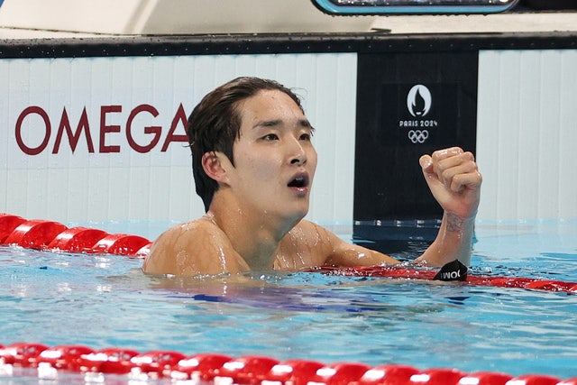 <b>김우민</b>, 400m 자유형 동… 박태환 이후 첫 메달리스트