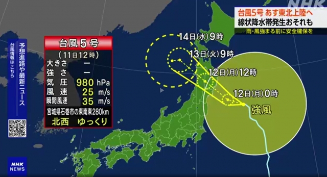 제5호 태풍 