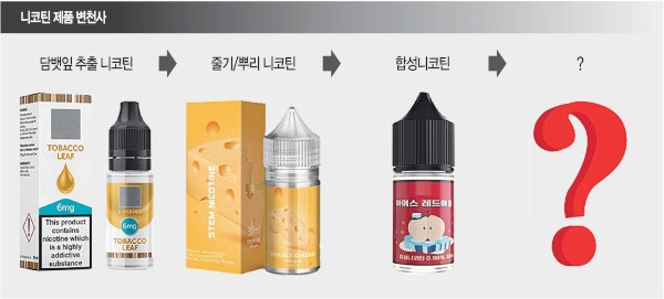 [And 건강] 합성 니코틴 채찍 들자 ‘유사 니코틴’ 등장… 풍선효과