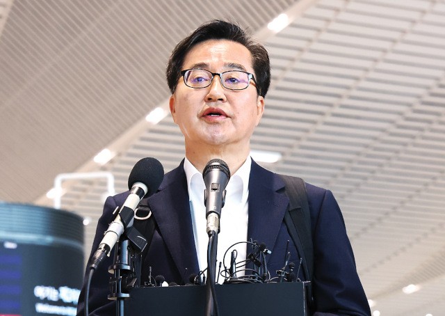 김동연, 美 출장길에 대선 출사표… 김부겸은 불출마