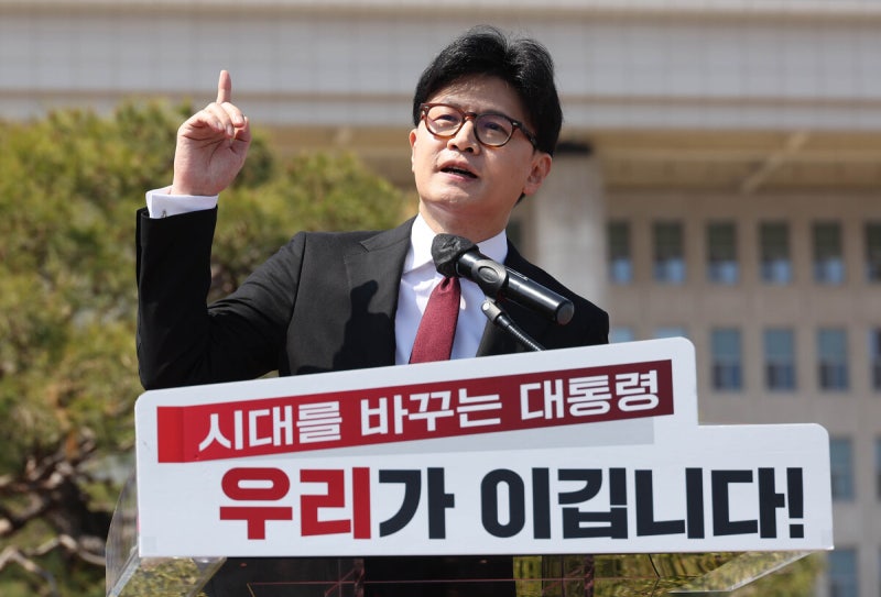 <b>대선 출마</b> <b>한동훈</b>, 이재명 겨냥 “괴물정권 탄생 막아야”