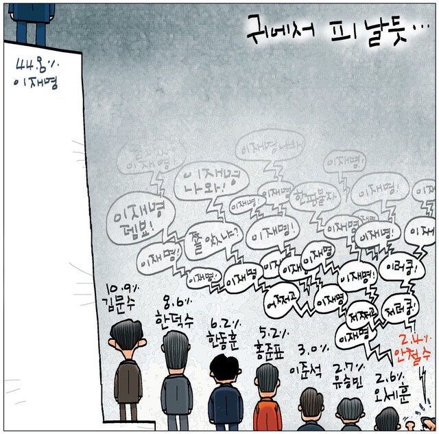 [국민만평-서민호 화백] 2025년 4월 15일