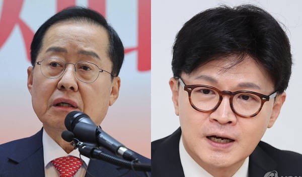 洪 “헌재 폐지하고 청와대 복귀” 韓 “AI 인프라 200조 투자”