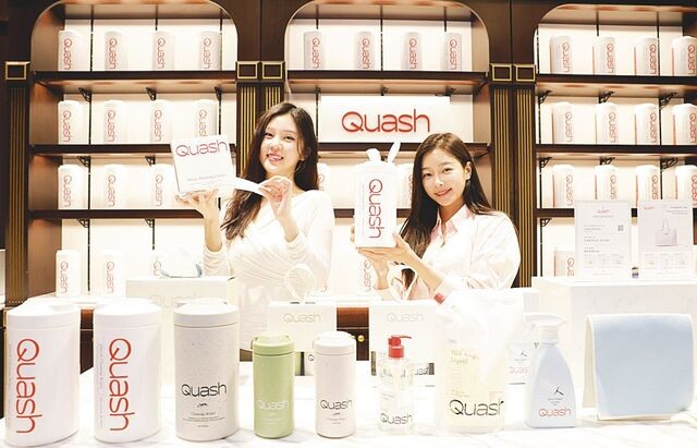[포토] 청소 브랜드 ‘쿼시’ 팝업스토어