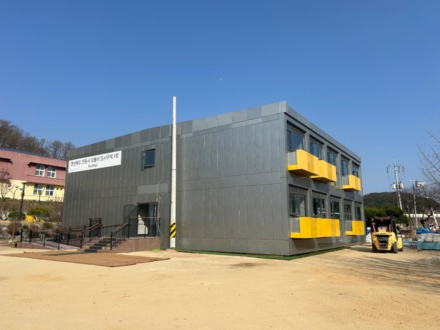 경북 안동 산불 이재민, ‘경북형 모듈러 주택’ 첫 입주