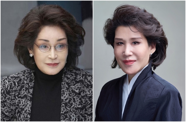 이명희 신세계그룹 총괄회장(왼쪽 사진)과 정유경 신세계 회장. 연합뉴스, 신세계 제공