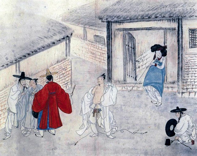 옛그림 속 서사에 공자의 지혜를 버무리다