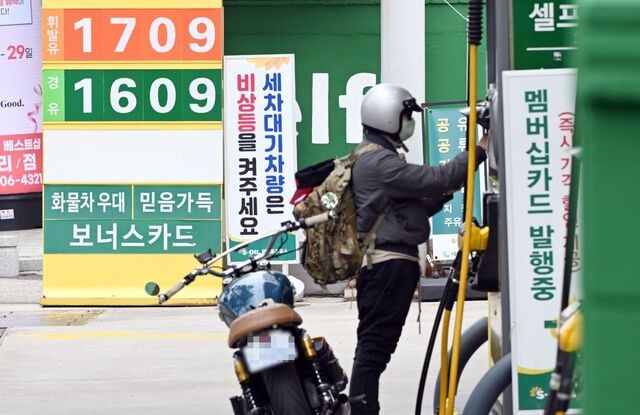 [포토] 휘발유 13주 만에 상승