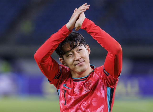 축구 국가대표팀 주장 손흥민. 연합뉴스