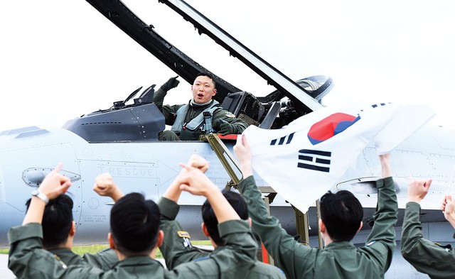 [포토] “무사 착륙 신고합니다”