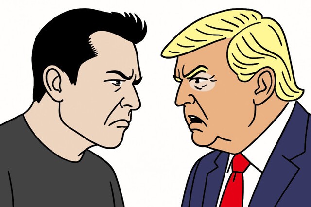 [한마당] ‘동지에서 적으로’… 트럼프 vs 머스크