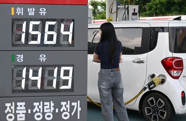 [포토] 휘발유·경유 가격 4주 연속 하락