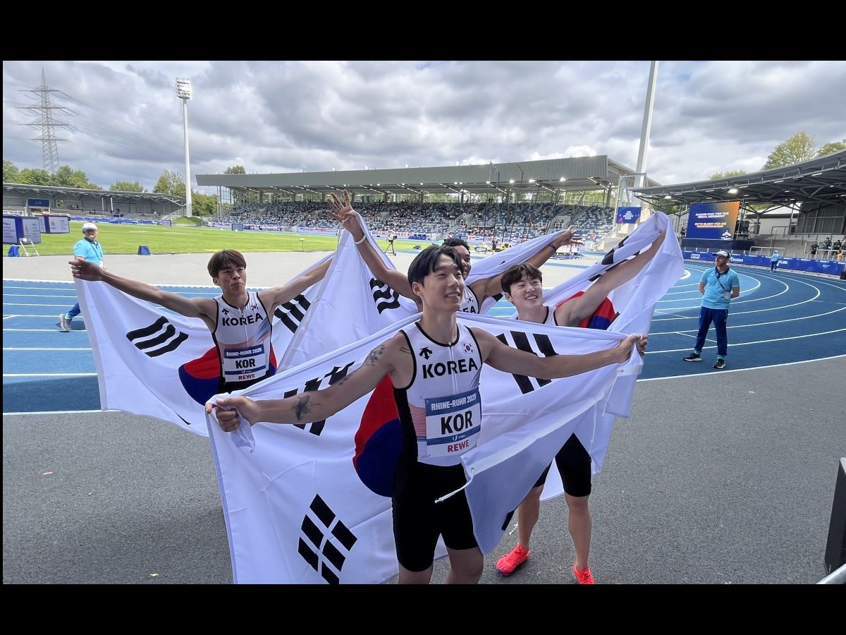 ‘집중 육성의 힘’ 韓<b>육상</b>에 희망 안긴 <b>남자</b> 400m <b>계주</b>