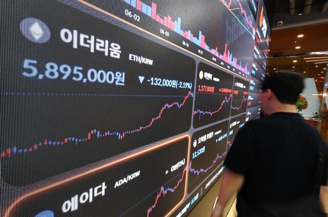 [포토] 이더리움, 신고가 앞두고 10% 급락