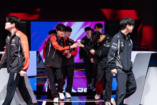 LCK 상위 스플릿 5개 팀 승점은 부익부빈익빈