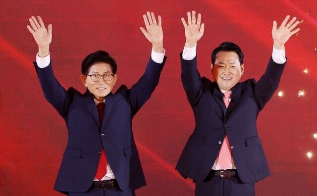 김문수·장동혁 결선행, 더 오른쪽으로 쏠린 국힘