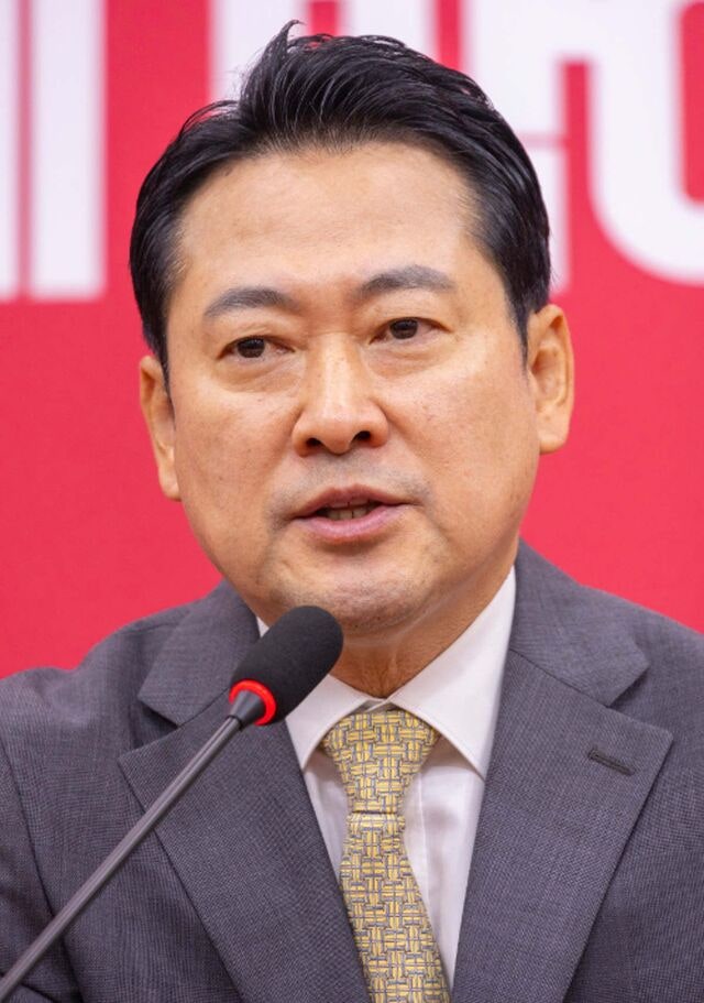 국민의힘 새 대표에 장동혁  “모든 우파 연대 李정권 심판”