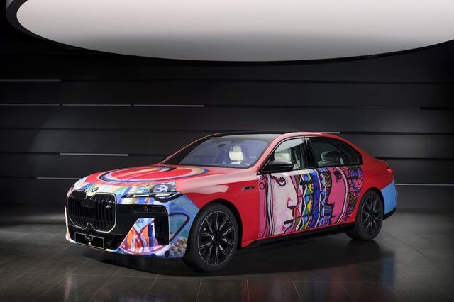BMW i7 예술이네~
