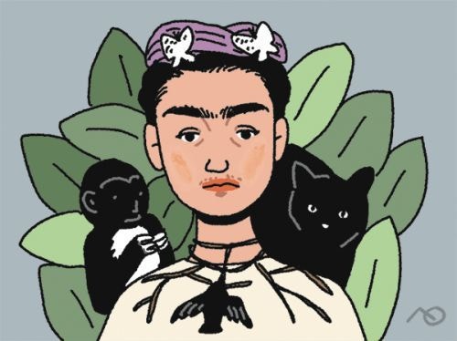 [겨자씨] 프리다의 자화상