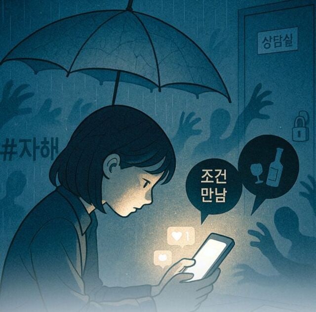 청소년들 즐겨 찾는 SNS, 자해 유해정보 온상 [침묵의 SOS]