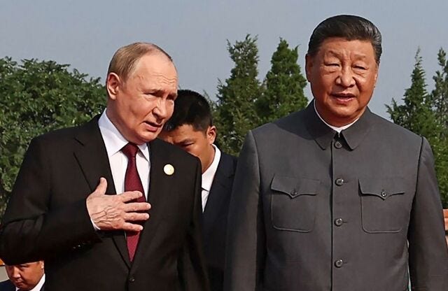 마이크 켠 줄 몰랐던 시진핑·푸틴 “오래 살자, 150세까지…”