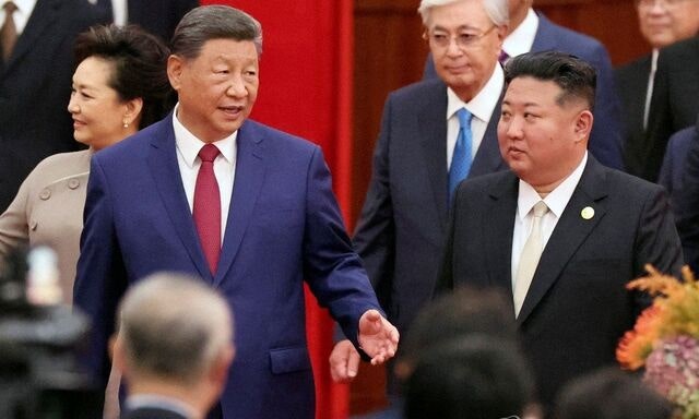 시진핑 “좋은 친구·좋은 동지” 김정은 “우호감정 변하지 않아”