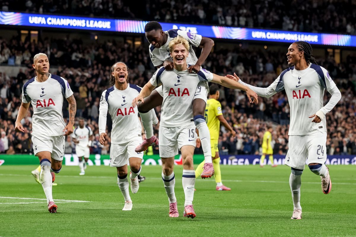 <b>손흥민</b> 없는 <b>토트넘</b>, 세 시즌 만의 UCL 복귀전서 진땀승