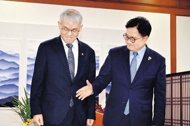 우원식 “사법 불신 결자해지”  천대엽 “정치적 중립성 보장”