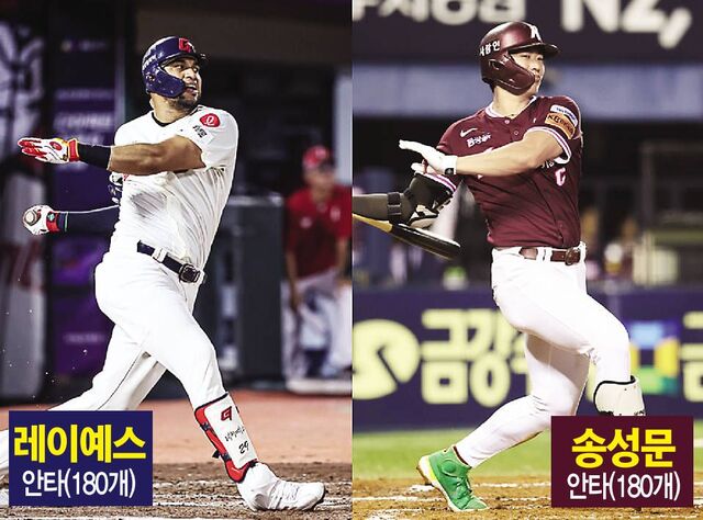독주 따라붙는 뒷심… 안타왕도 탈삼진왕도 끝까지 모른다