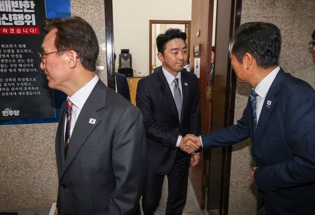 [포토] 긴급 회의 마친 당·정·대