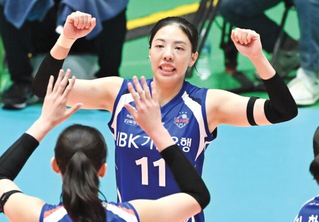 육서영 22점… 기업은행, 9년 만에 프로배구 컵대회 우승