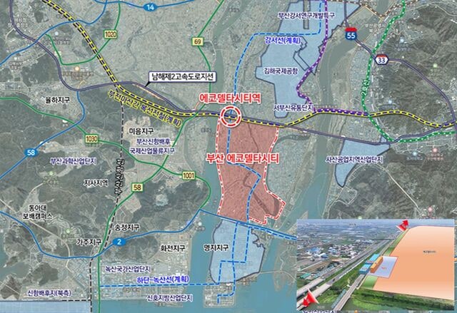서부산 거점 ‘에코델타시티역’ 신설 본궤도