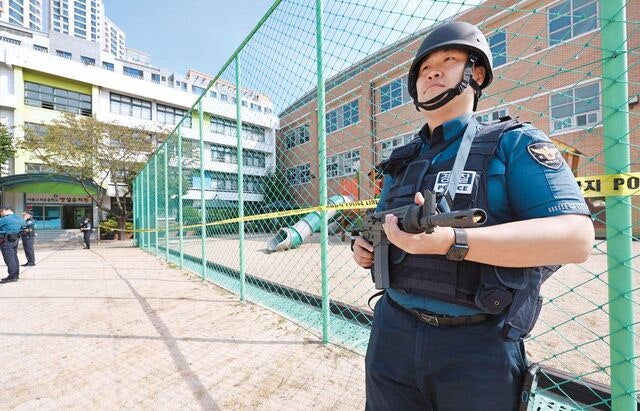 “학교 폭파 코드제로 떴다”… 출동 5분만에 대테러작전 돌입