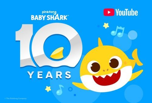 ‘뚜루루뚜루’ 아기상어 10주년  유튜브 160억뷰, 9개월 연속 1위