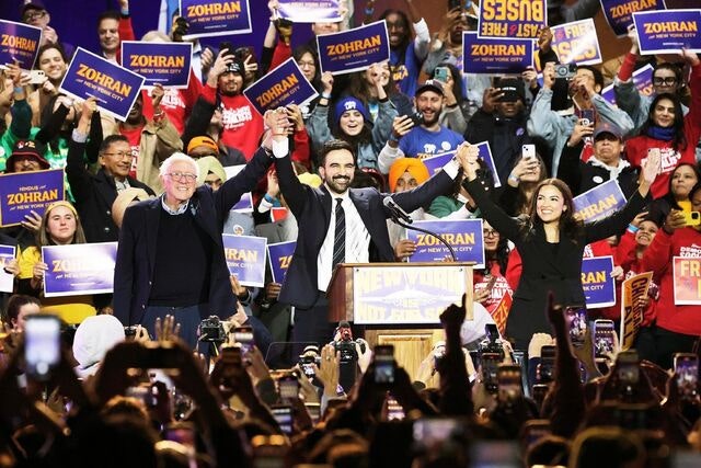 진보 스타들 지원 사격… 맘다니 ‘뉴욕시장 굳히기’