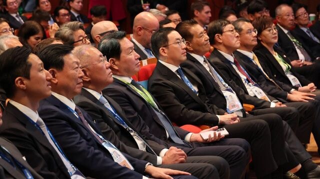 美러트닉 주재 만찬에 주요 그룹 총수 총출동