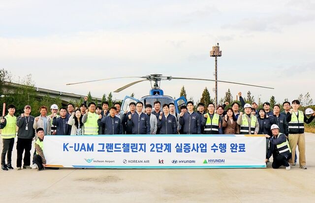 KT, 국내 최초 도심환��경서 ‘항공택시’ 통합운용 실증