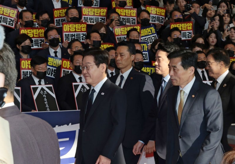 국힘, 이 <b>대통령 시정연설 보이콧</b>…‘추경호 영장’ 규탄대회
